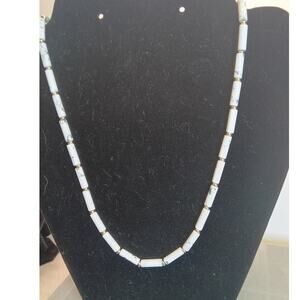 Kendra Scott Ember Gold Strand Necklace White Howlite NWT Dust Pouch